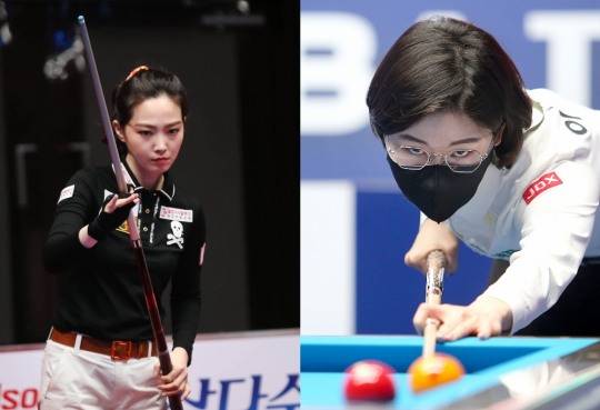 64강 서바이벌전을 통과한 차유람(왼쪽), 이미래.