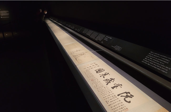 국립중앙박물관은 추사 김정희의 ‘세한도’를 지난해 11월부터 올해 4월까지 공개 전시했다. [이광표 제공]