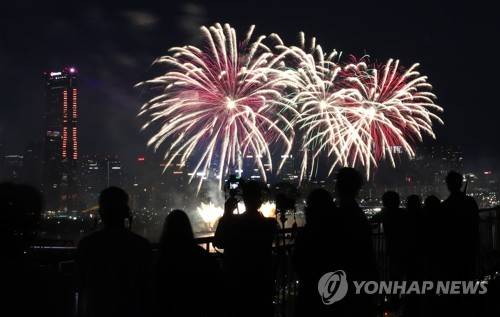 2019 서울세계불꽃축제 [연합뉴스 자료사진]