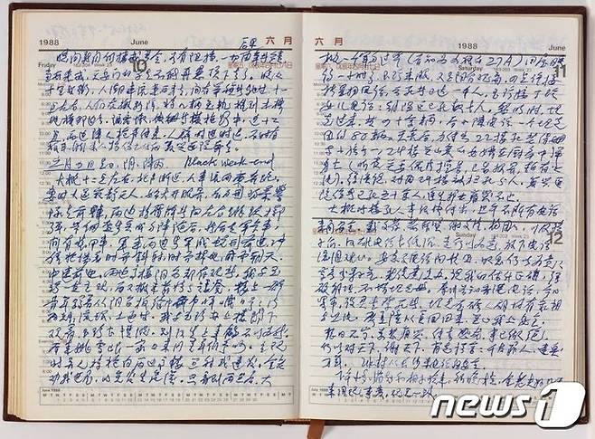 리루이 일기장 - WSJ 갈무리