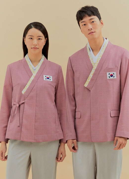 도쿄패럴림픽 한복 유니폼. 돌실나이 제공