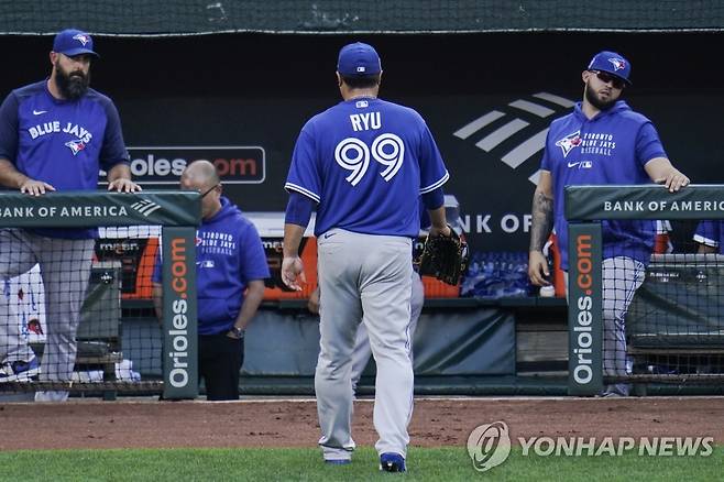 토론토 블루제이스 류현진 [AP=연합뉴스]