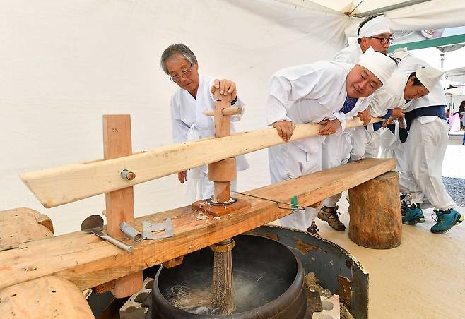 정선 토속음식 축제 [정선군 제공.재판매 및 DB 금지]