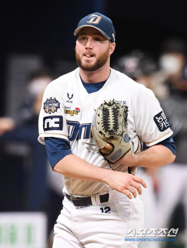 NC 다이노스 시절 마이크 라이트. 스포츠조선DB