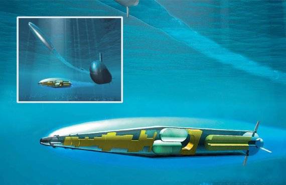 초공동 어뢰(Supercavitating Rocket Torpedo)의 원리=바닷물의 밀도는 공기에 비해 약 836배 크다. 따라서 물속에서 움직이는 운동체가 받는 항력(저항)도 공기 중에서보다 약 836배 크다. 바닷물 속에서의 수중체를 공기주머니(공동)로 감싸면 해수와의 접촉이 차단되기 때문에 공기 속에서 움직이는 것만큼 저항이 줄어든다. 그렇다면 수중체 내부에 공기탱크를 장착해 항주 내내 공기를 뿜어 감싸는 방법은 가능할까? 수중체 부피가 커져 다시 저항도 늘어나므로 불가능하다. 그런데 수중체가 수중에서 일정한 힘 이상으로 추진력을 발휘해 저항을 뚫고 전진하면 바닷물 사이 응력(Stress)으로 인해 수중체 외부에 물의 압력이 포화증기압(Saturated Vapor Pressure)보다 낮아져 기화하면서 수중에서 수증기 방울(Cavity)이 생기게 되는 데 이를 공동현상(Cavitation)이라 부른다. 이러한 현상을 이용해 초공동 어뢰가 개발된다. 최초로 초공동 기술을 적용한 사례는 구소련에서 1960년대에 시작했으며 현재까지도 러시아에서 운용하고 있는 VA-111 시크발(Shkval) 어뢰가 대표적이다. 바닷속 수중에서 200노트를 상회하는 370~550km/h 이상의 속력으로 항주가 가능하다. 자료 이미지=위키피디아(Wikipedia)