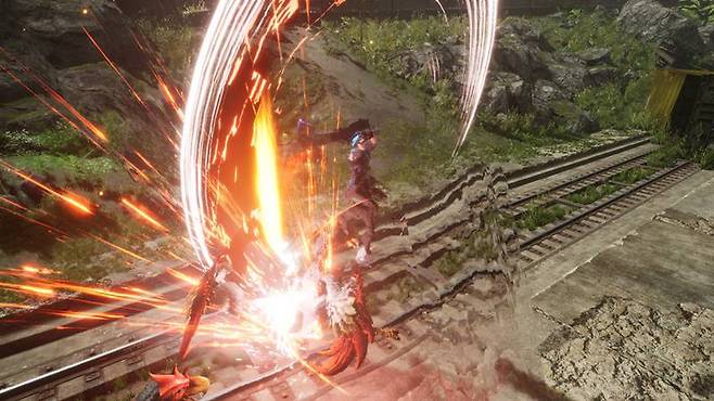 울트라 에이지 플레이 화면