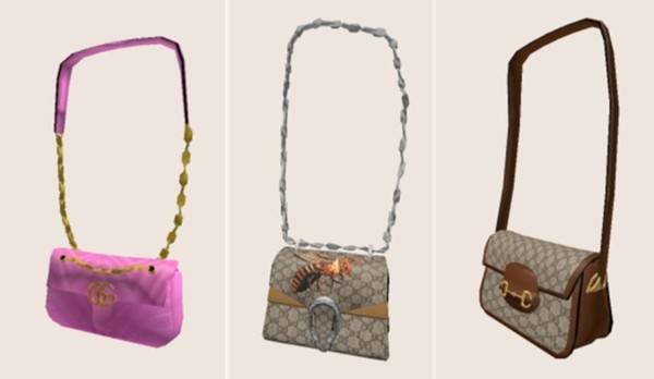 로블록스서 판매된 구찌 가든 컬렉션[로블록스 캡처]