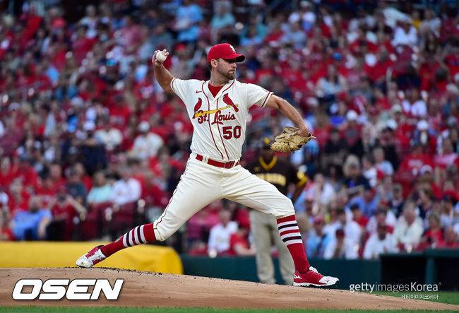 [사진] 세인트루이스는 2021년 9월 19일(한국시간) 미국 미주리주 세인트루이스 부시 스타디움에서 열린 ‘2021 메이저리그’ 샌디에이고와 홈경기에서 3-2 승리를 거뒀다. ⓒGettyimages(무단전재 및 재배포 금지)