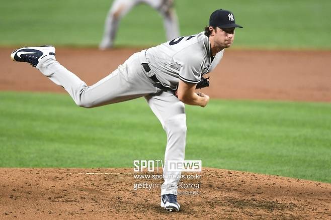 ▲ 뛰어난 성적으로 이물질 활용 이슈에서 벗어나고 있는 게릿 콜