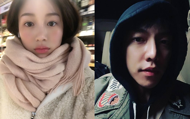이다인, 이승기가 SNS을 통해 근황을 알렸다.사진=이다인,이승기 SNS