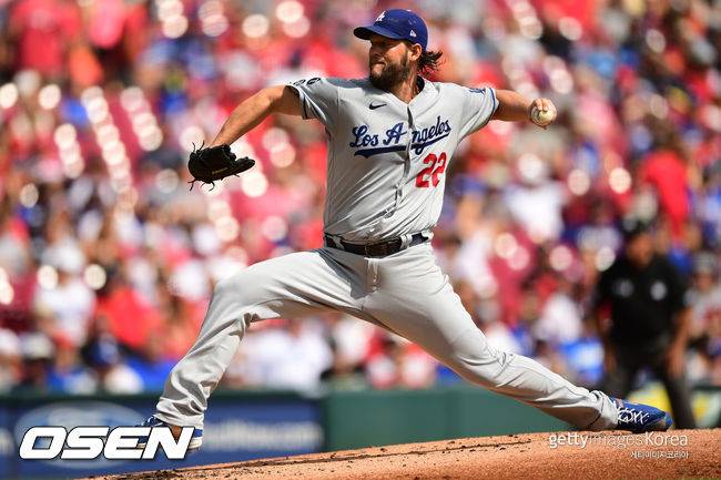[사진] LA 다저스 클레이튼 커쇼. ⓒGettyimages(무단전재 및 재배포 금지)