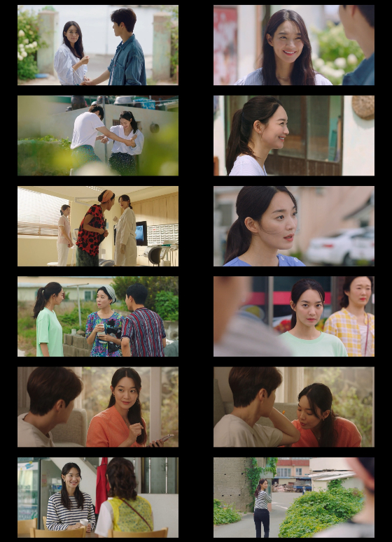 tvN 토일드라마 '갯마을 차차차'의 윤혜진 역 신민아./사진=tvN 토일드라마 '갯마을 차차차' 방송 화면 캡처