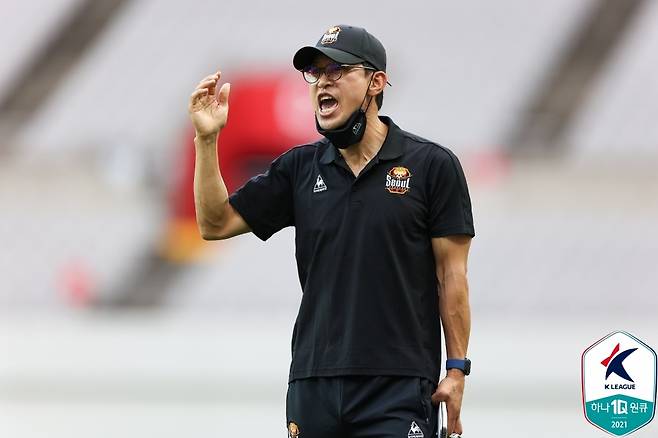 FC서울의 안익수 감독 [한국프로축구연맹. 재판매 및 DB 금지]