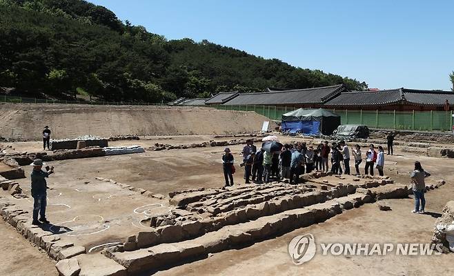 화성행궁 별주터 발굴조사 [연합뉴스 자료사진]