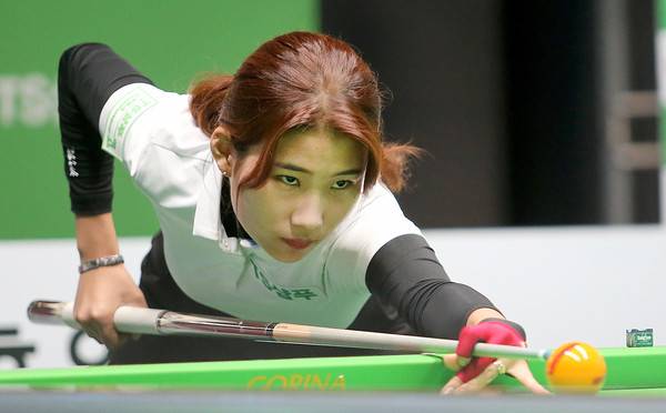 사진=TS샴푸 챔피언십에 출전한 용현지, PBA 제공