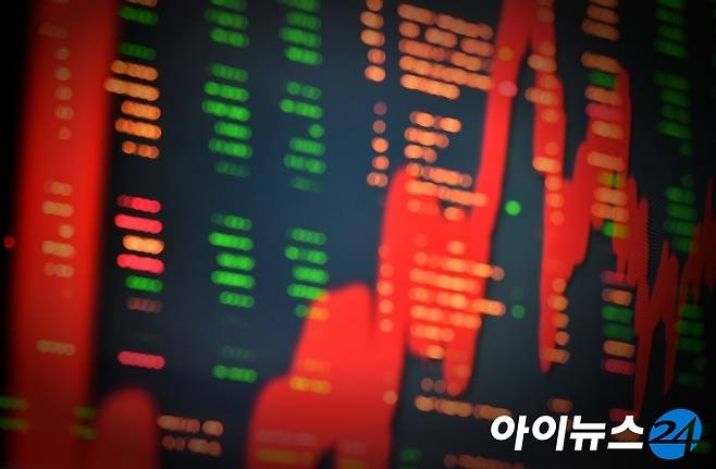 서울 여의도 증권가 시황판. [사진=아이뉴스24]