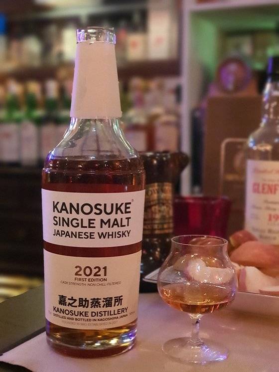 일본 위스키 ‘카노스케’ 퍼스트 에디션. [사진 김대영]