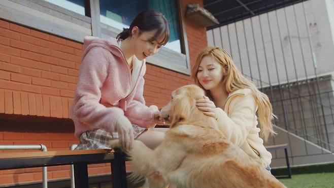 걸그룹 에스파가 출연하는 아이더의 '에시앙 인피티움 플리스 재킷' 광고 [아이더 제공. 재판매 및 DB 금지]