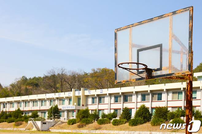 폐고된 옛 단산중학교 부지가 새로운 교육시설로 거듭나게 된다.© 뉴스1