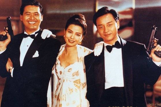 저우룬파, 장궈룽 주연의 영화'종횡사해' [중앙포토]