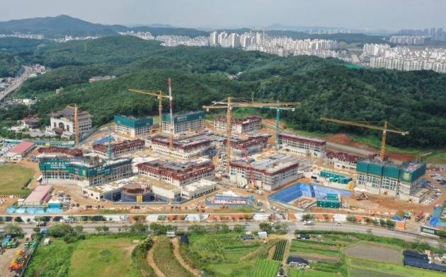 '검암역 로열파크씨티 푸르지오' 공사전경. / 자료=대우건설