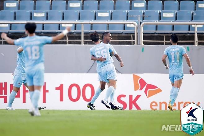 [서울=뉴시스]프로축구 대구FC 에드가 (사진 = 프로축구연맹 제공)