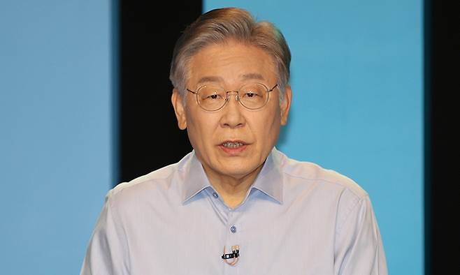 더불어민주당 이재명 후보. 연합뉴스