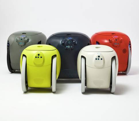 피아지오가 귀엽고 컴팩트한 짐가방 로봇 기타미니를 선보였다 [사진=피아지오]