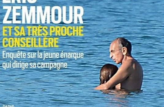 프랑스 주간지 '파리마치'가 보도한 에릭 제무르의 사진. [파리마치 캡처]