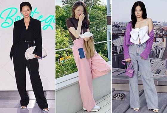 방송인 김나영, 그룹 다비치 강민경, 블랙핑크 제니/사진=보테가베네타, 강민경 인스타그램, AFPBBNews