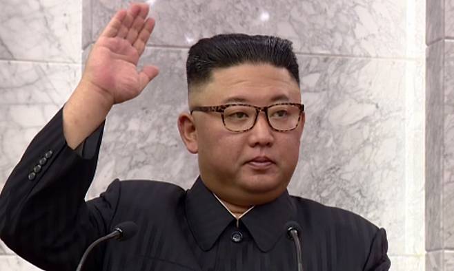 북한 김정은 국무위원장. 뉴시스