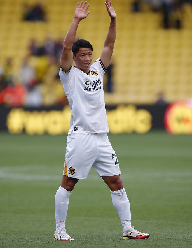 ▲ 울버햄턴을 통해 프리미어리그에 입성한 황희찬 ⓒ연합뉴스/REUTERS