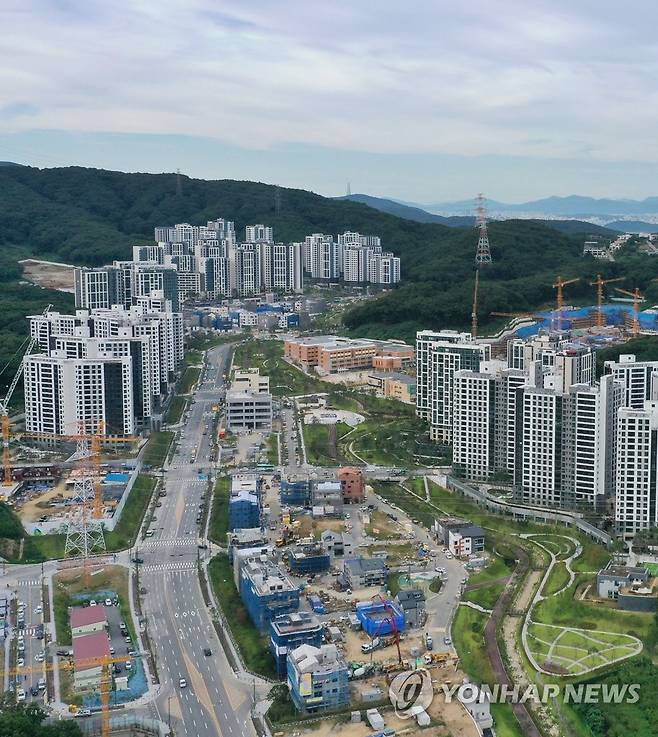 성남 판교대장 도시개발사업구역 지난 16일 경기도 성남시 판교대장 도시개발사업구역 모습 [연합뉴스 자료사진]