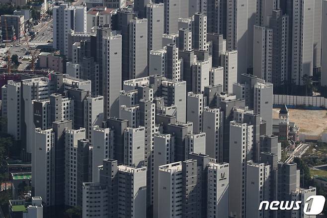 아파트 단지 전경. © News1 성동훈 기자