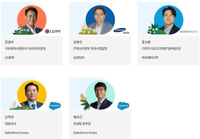 세일즈포스 라이브 코리아 2021 키노트 발표자 (출처=세일즈포스)