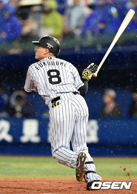 한신 타이거즈 시절 후쿠도메./OSEN DB