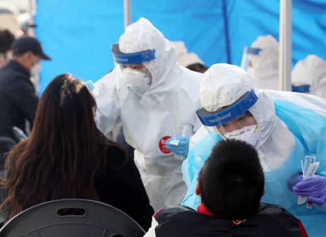 ▲포항시 코로나19 선별진료소 모습ⓒ포항시 제공