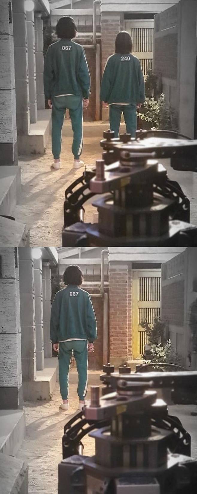 ▲ 오징어게임. 출처ㅣ정호연 인스타그램