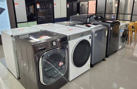 롯데하이마트 서청주 롯데마트점 대형가전 진열상품 모습. (사진=연합뉴스)