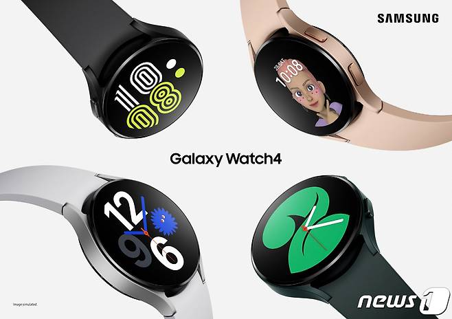 삼성전자의 새로운 스마트워치 '갤럭시워치4' /뉴스1