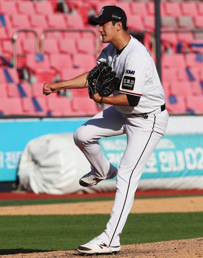 KT 선발투수 고영표. 수원 | 연합뉴스