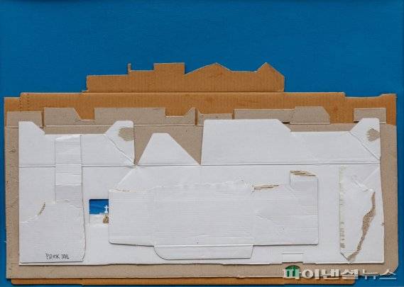 작은 성당이 있는 옛 성 The Old castle with small chapel, 2016. 사진제공=백영수미술관