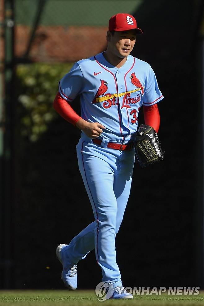 6회말 마운드에 오르는 김광현 [AFP=연합뉴스]
