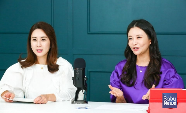 김지연 원장은 27일 베이비뉴스 스튜디오에서 '임신 중 성생활, 해도 되나요? 신혼부부가 알고 싶은 성이야기 Q&A'에 관한 강의를 했다. 최대성 기자 ⓒ베이비뉴스
