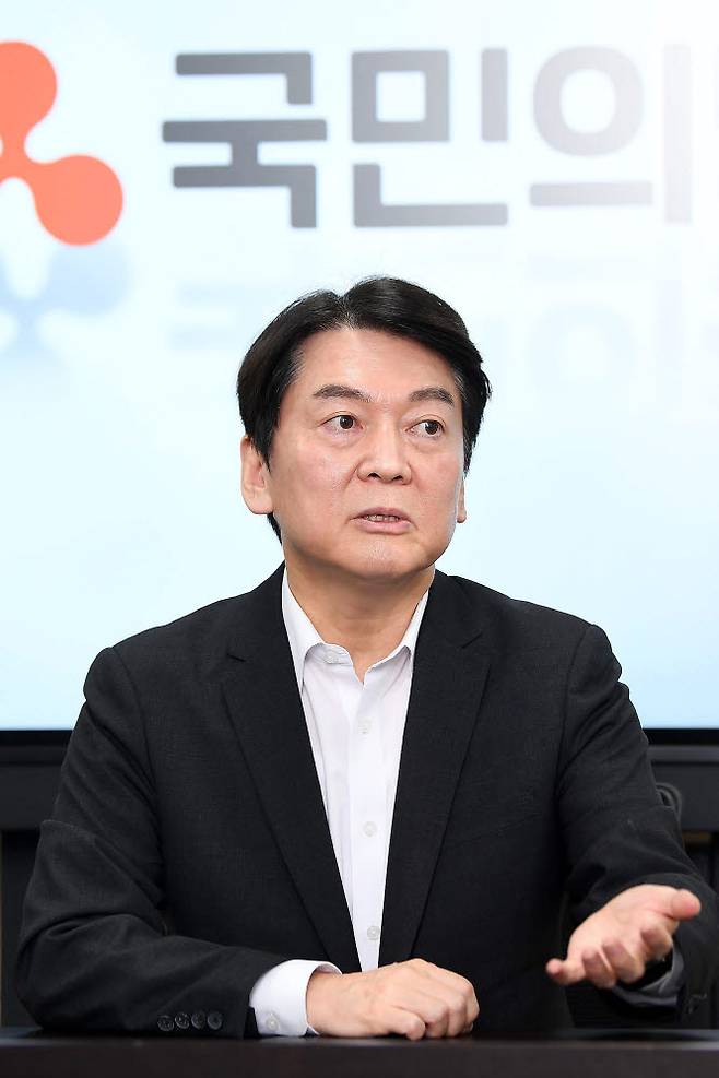 안철수 국민의당 대표.