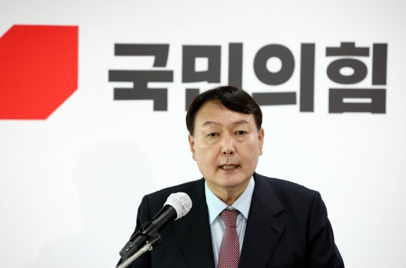 국민의힘 대선 예비후보인 윤석열 전 검찰총장. 사진=뉴스1