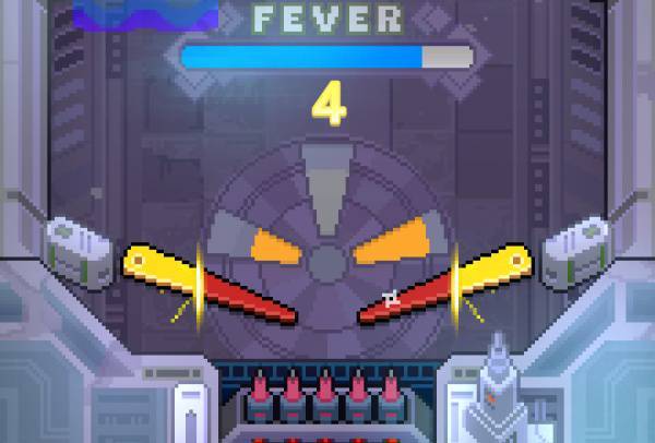 콤보가 누적되면 플리퍼 색깔이 바뀌고 위력이 강해진다