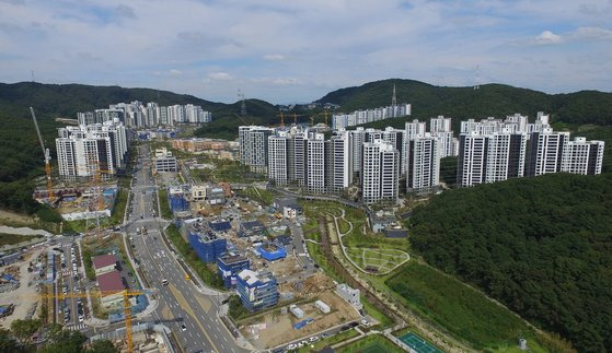 경기도 성남시 분당구 대장동 개발사업 현장. 뉴스1