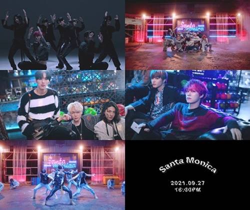 사진=NIK 데뷔 앨범 <Santa Monica> 뮤직비디오 캡쳐