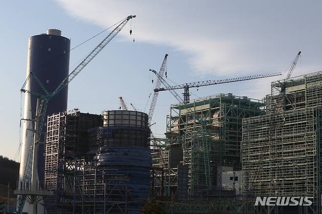 삼성물산 시공 강릉석탄화력발전소 (사진=뉴시스 DB)